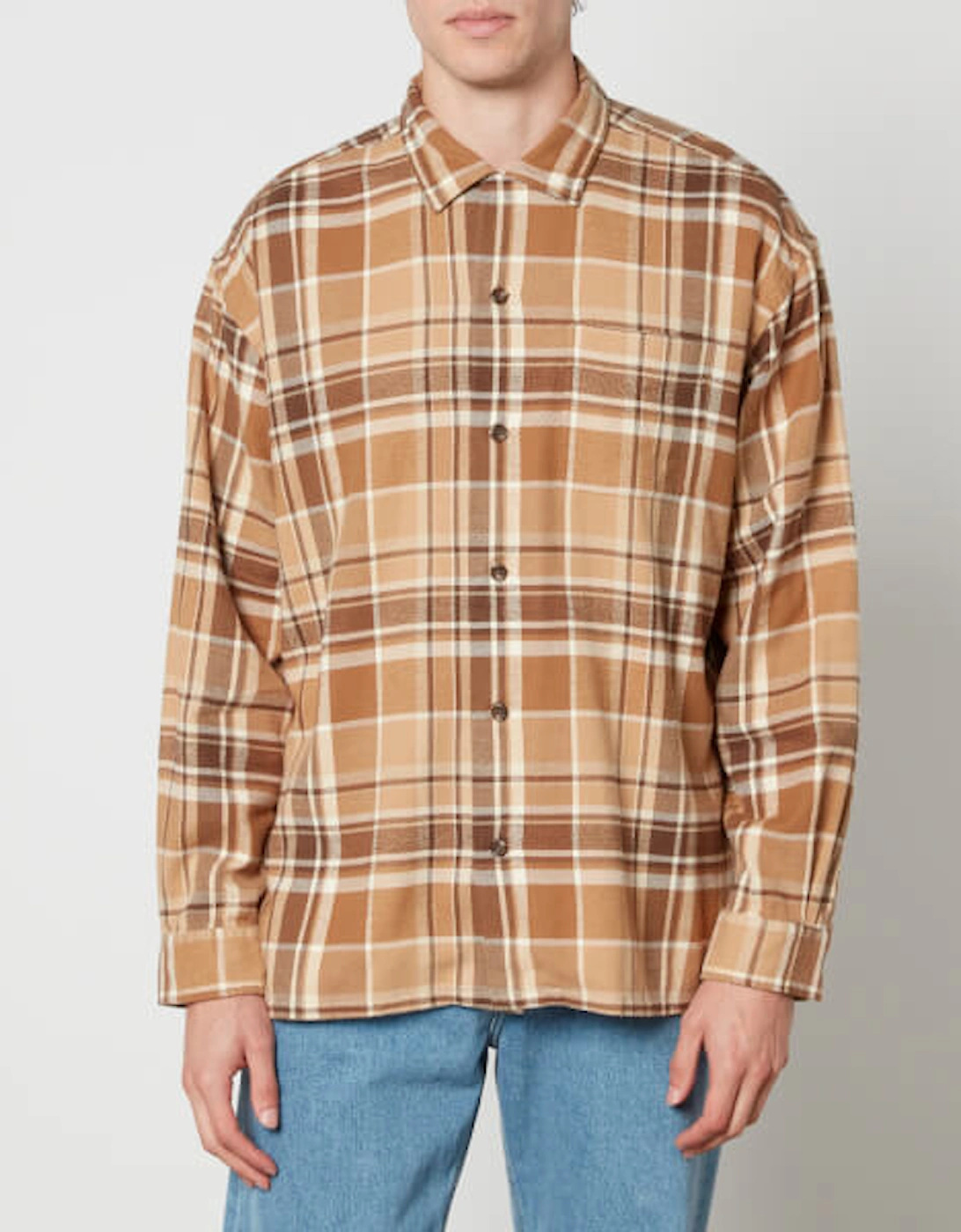 Plaid Brushed Cotton Shirt, 3 of 2
