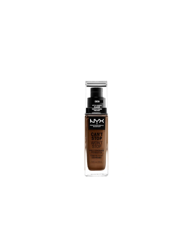 Can't Stop Won't Stop 24 Hour Foundation - Cocoa