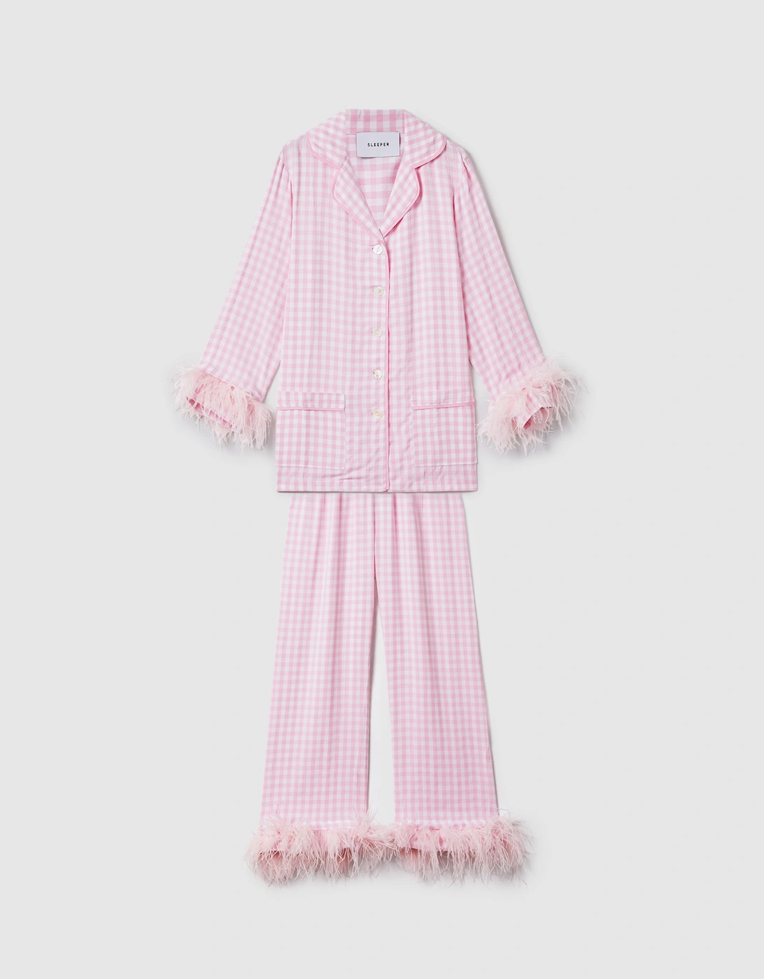 Sleeper Detachable Feather Pyjama Set, 2 of 1