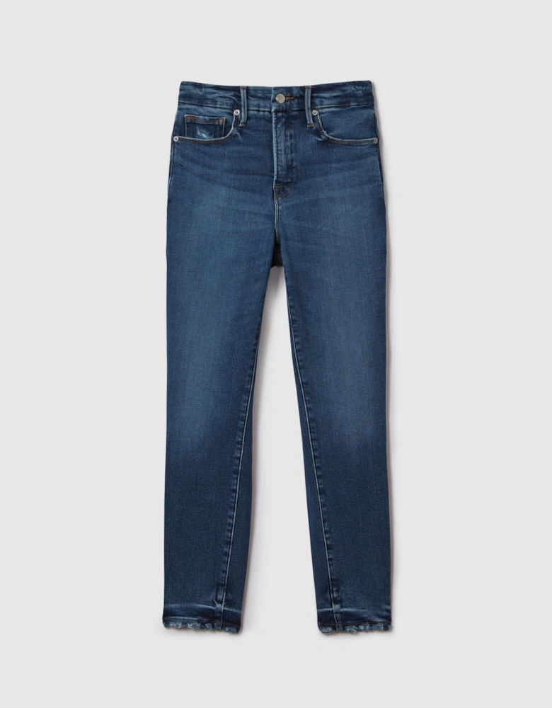 Good American Distressed Skinny Jeans