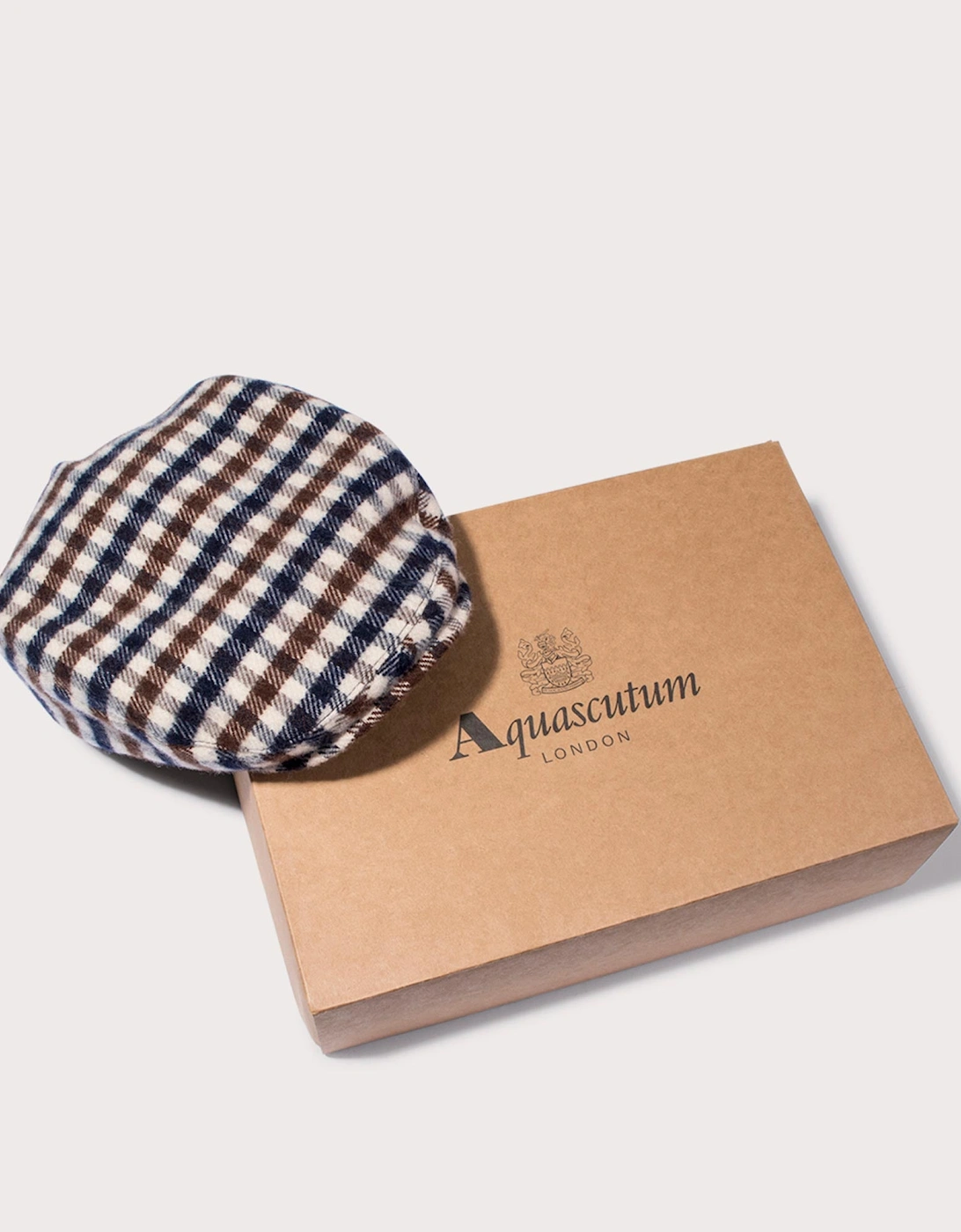 Club Check Flat Cap