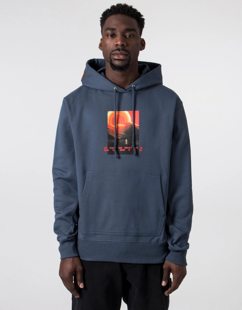 Relaxed Fit Outer Space Hoodie