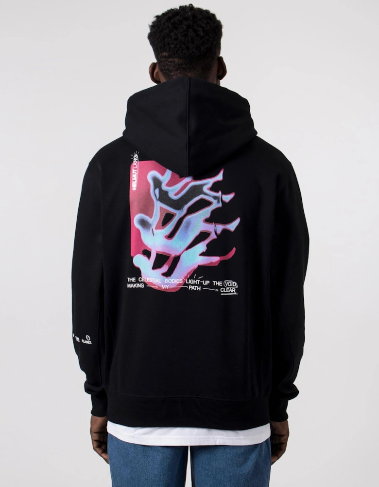 Relaxed Fit Outer Space Hoodie