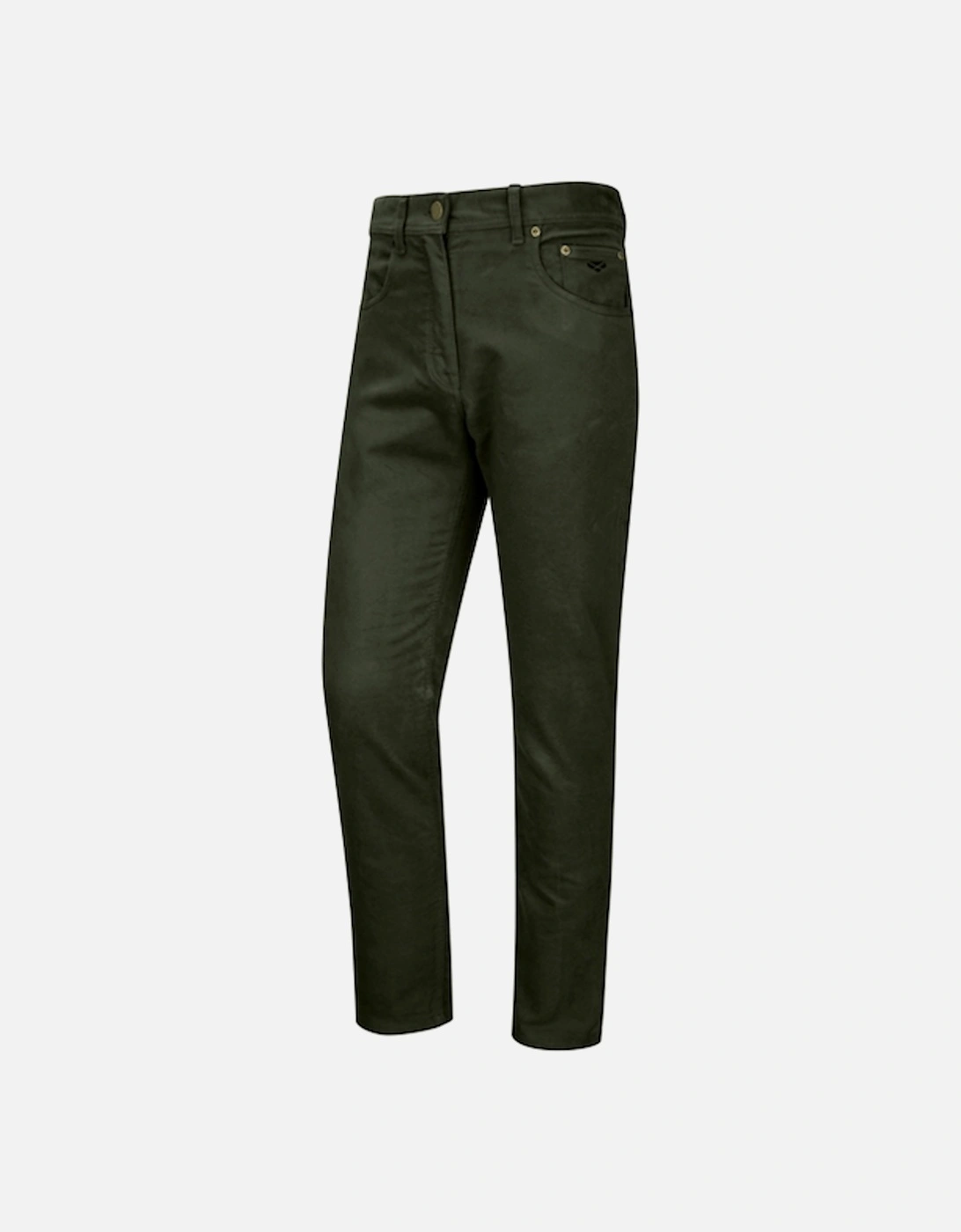 Men's Carrick Moleskin Jean Olive, 4 of 3