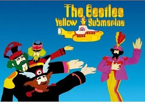 Yellow Submarine Postcard