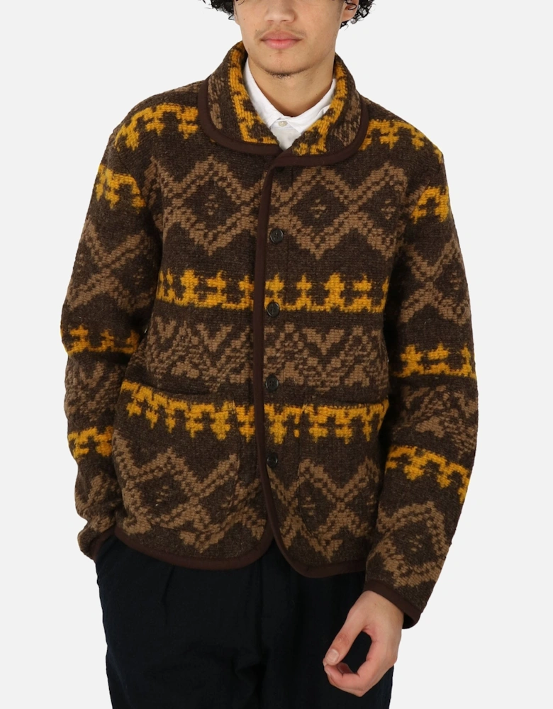 Lancaster Moroccan Brown Knitted Jacket
