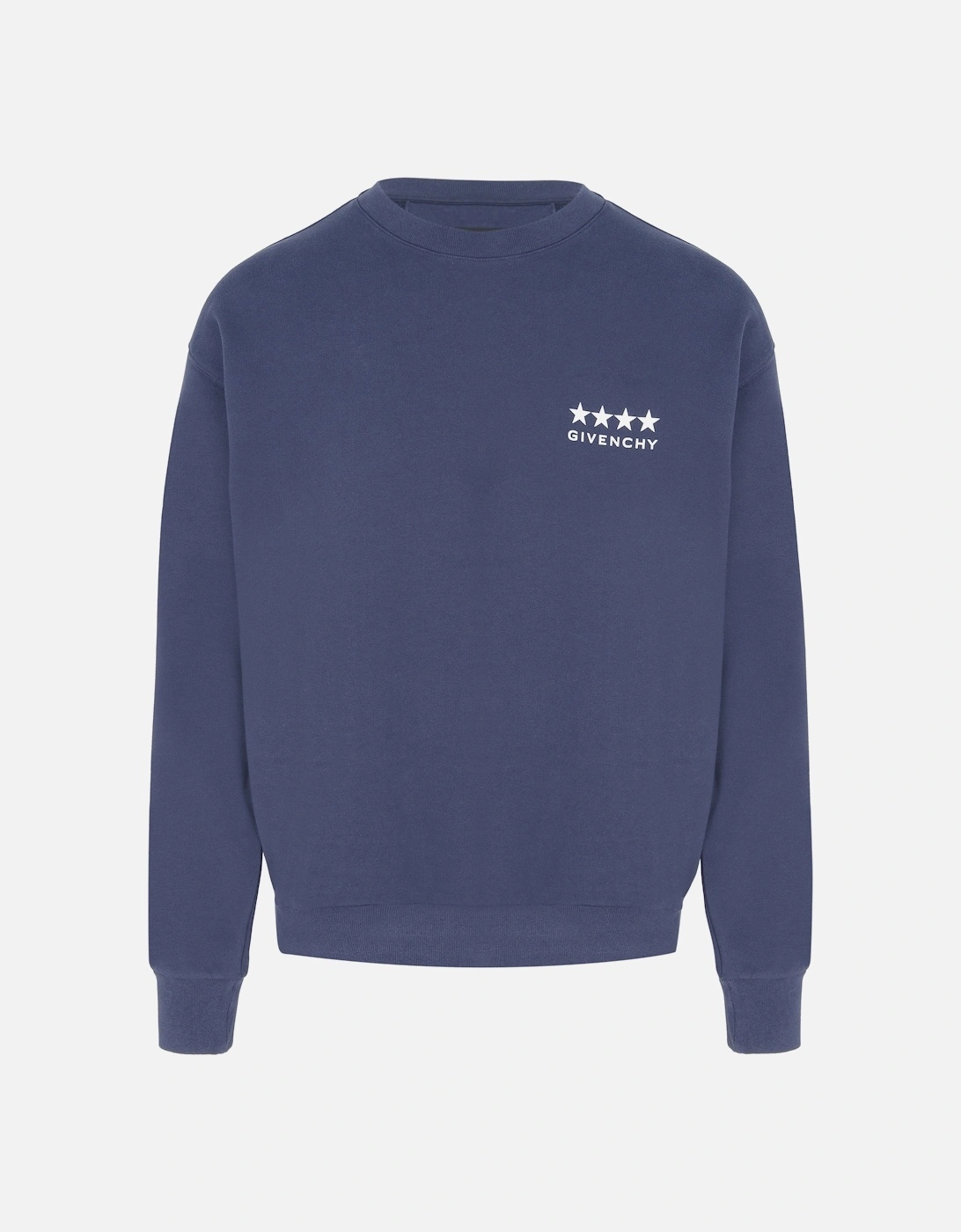 4G Cotton Sweatshirt Navy, 5 of 4