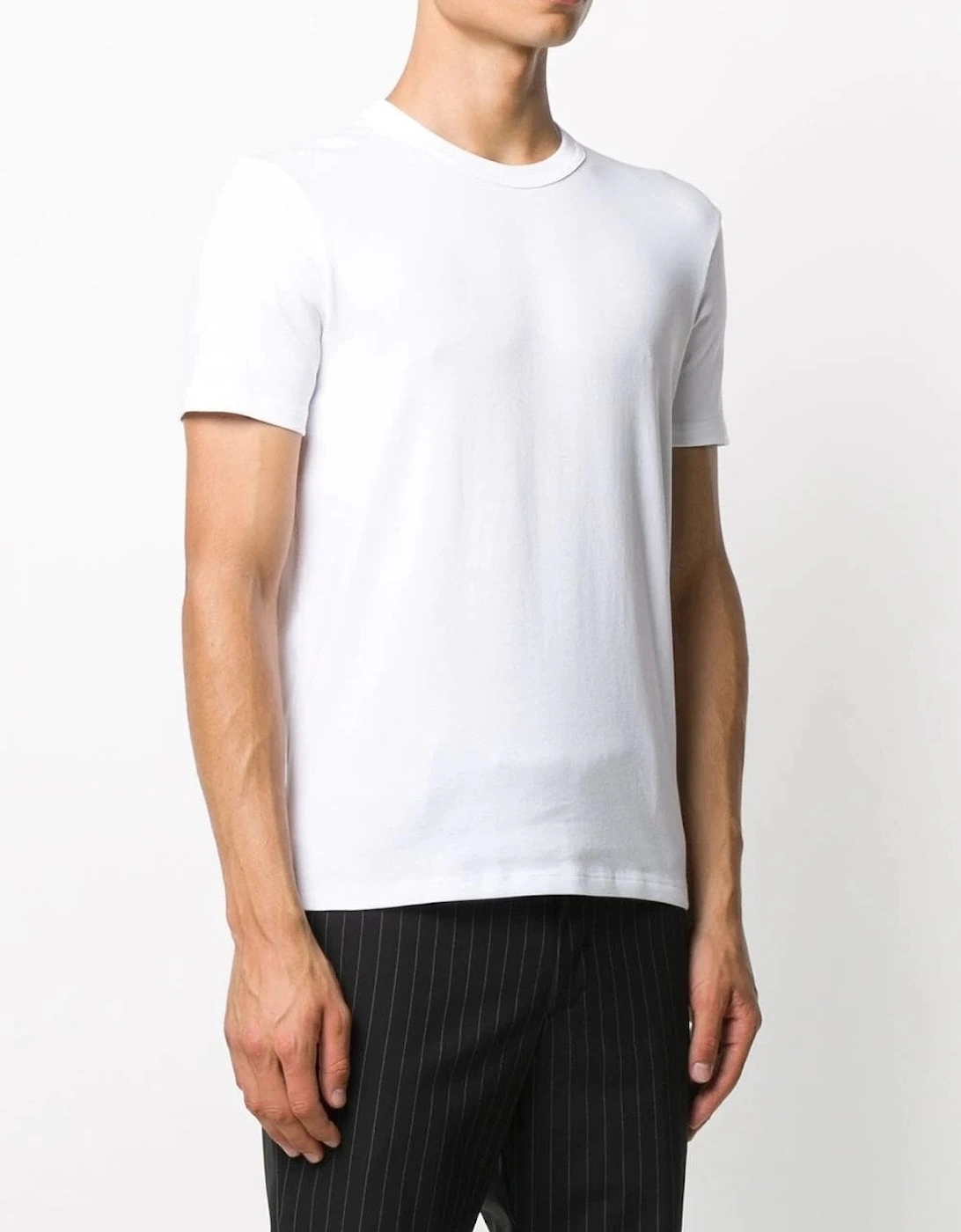 Cotton Stretch T-shirt White