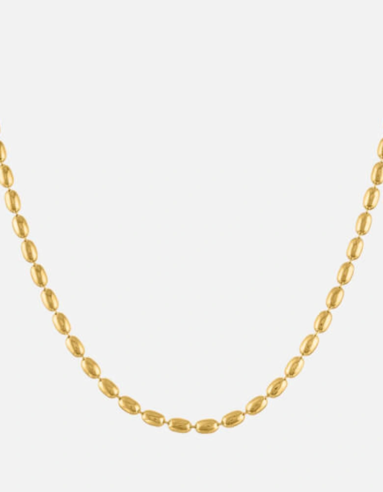 The Ekan 18 Karat Gold-Plated Chain Necklace