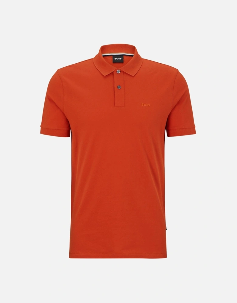 BOSS Pallas polo shirt orange