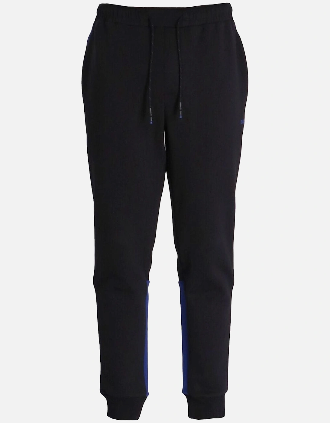 BOSS Cotton-Blend Tracksuit Bottoms With Side-Stripe Tape Black, 4 of 3