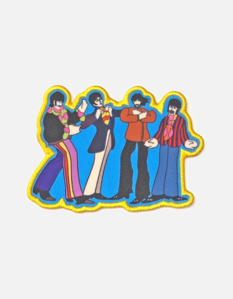 Yellow Submarine Sub Band Woven Standard Patch