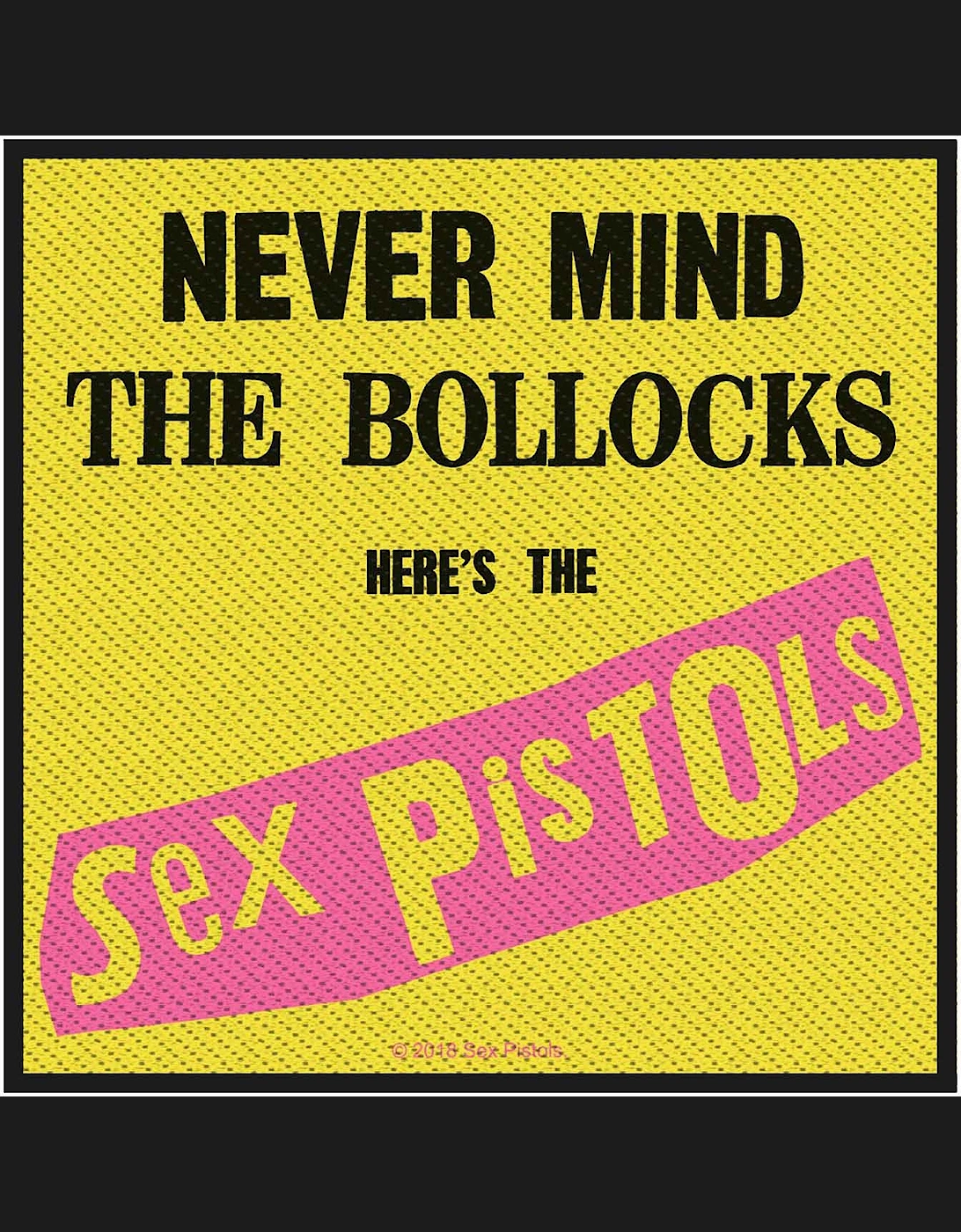 Nevermind The Bollocks Standard Patch, 2 of 1