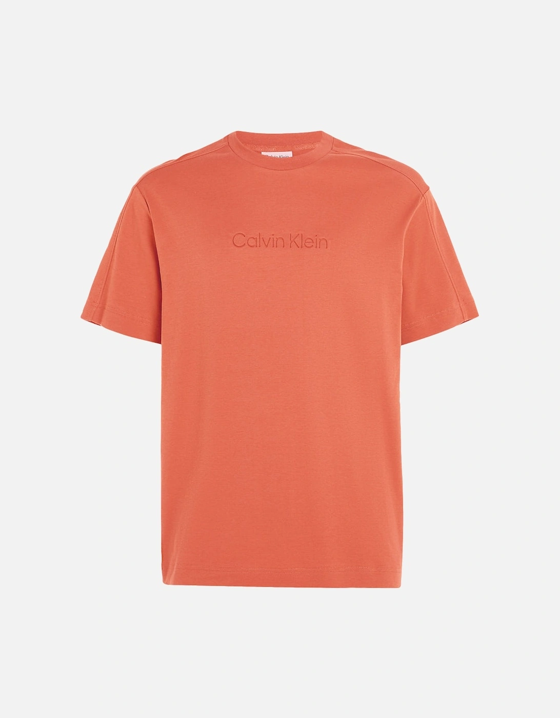 Debossed Logo T-Shirt S0B Orange, 3 of 2
