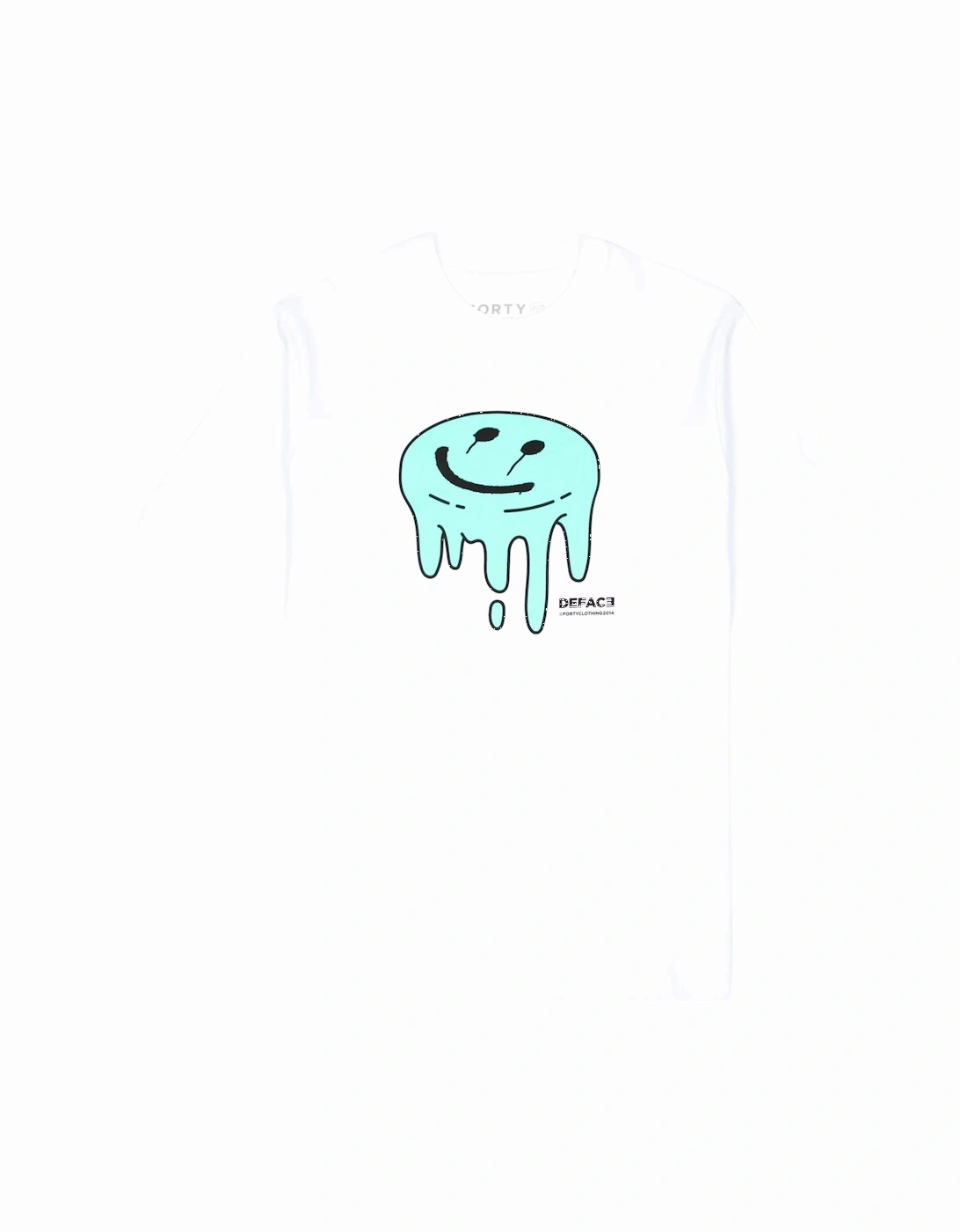 Deface Drip Tee - White, 4 of 3
