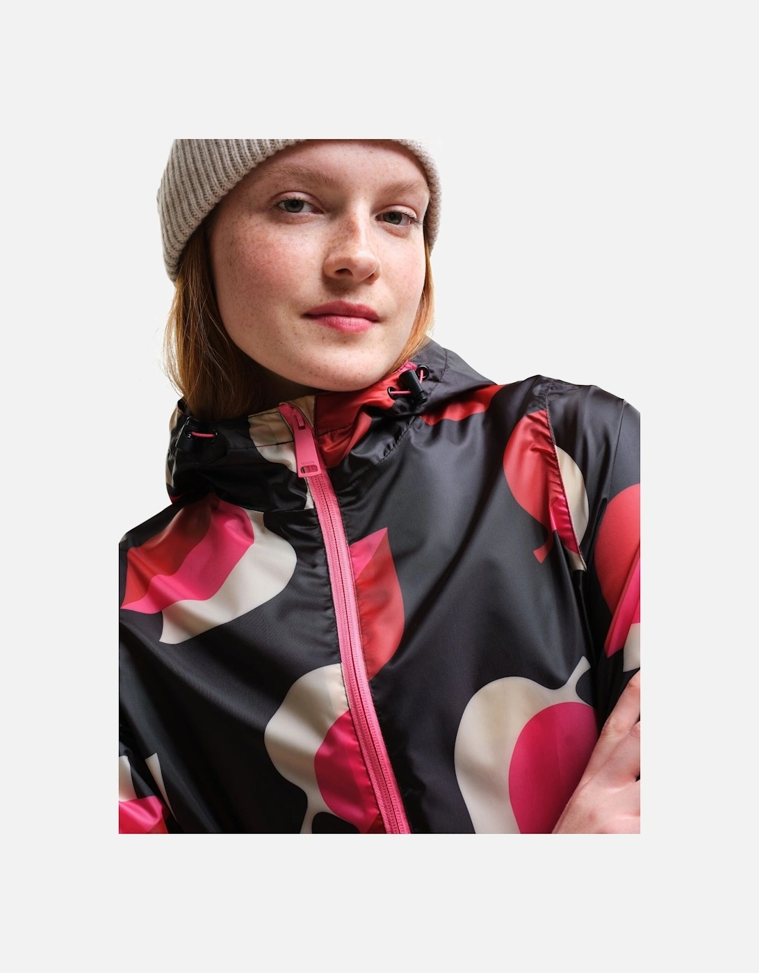 Womens/Ladies Orla Kiely Pack-It Leaves Waterproof Jacket