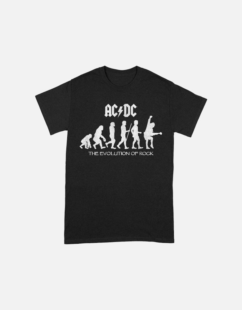 Unisex Adult The Evolution Of Rock T-Shirt
