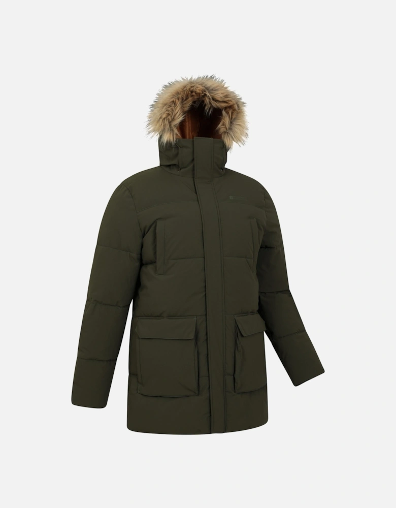 Mens Fern Water Resistant Padded Parka