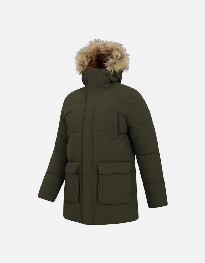 Mens Fern Water Resistant Padded Parka