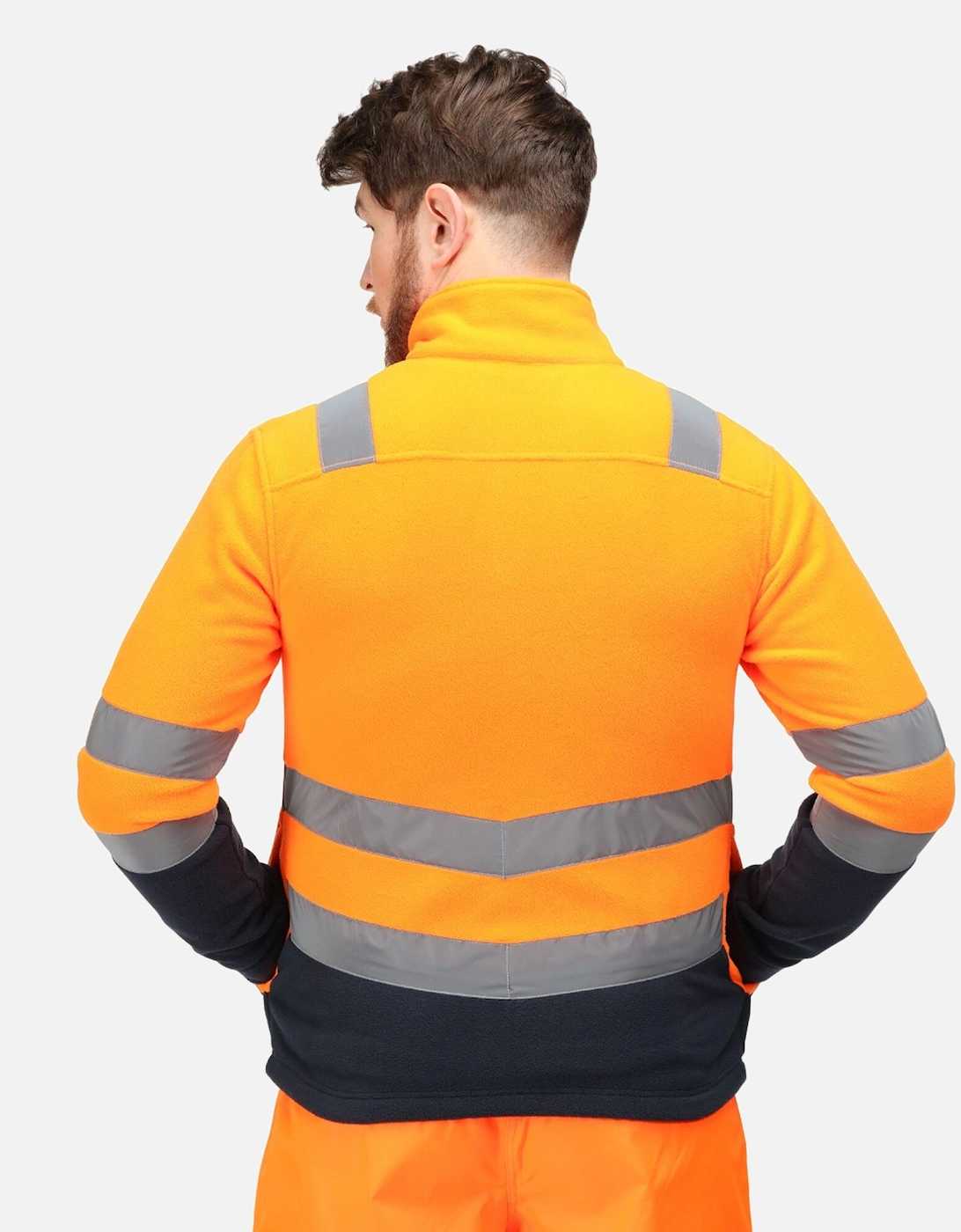 Mens Pro 250 Hi-Vis Fleece Jacket