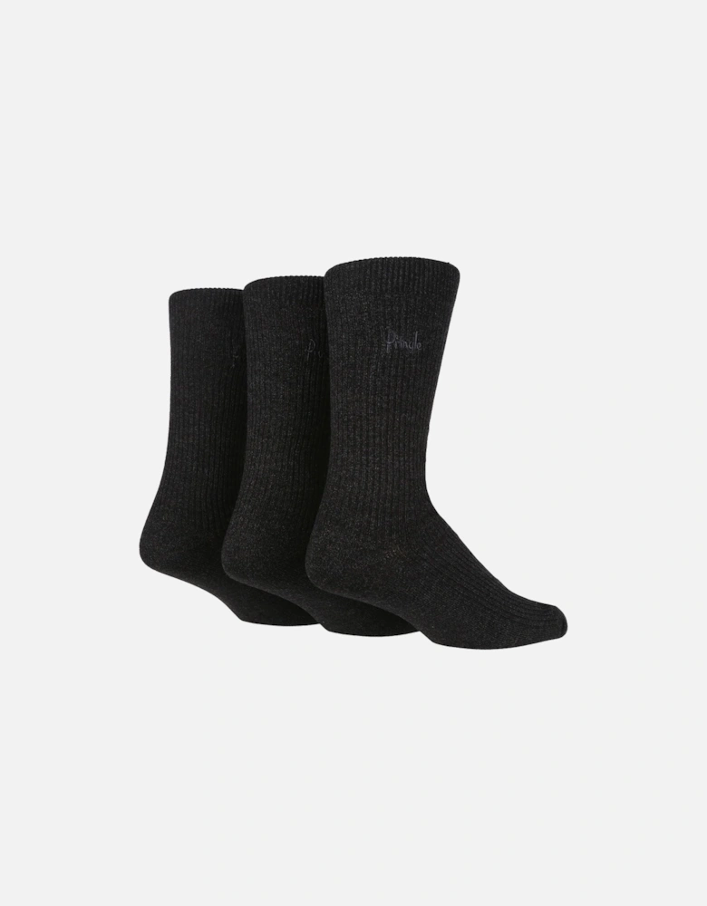 3 PAIR MENS BAMBOO LEISURE SOCKS