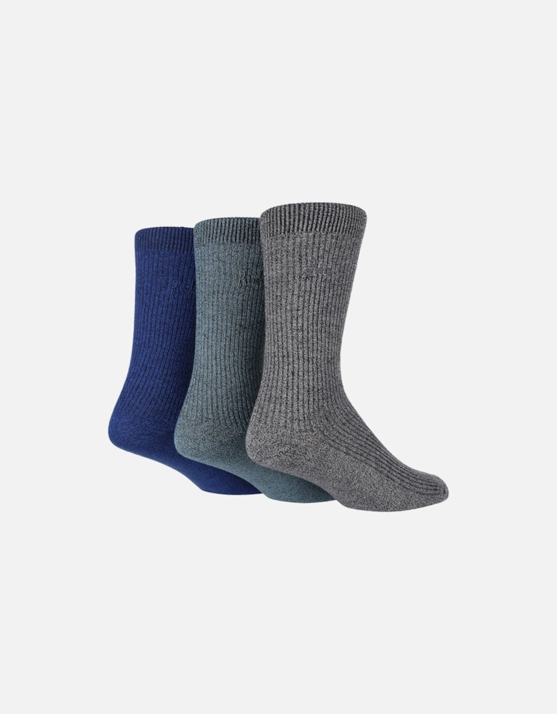 3 PAIR MENS BAMBOO LEISURE SOCKS