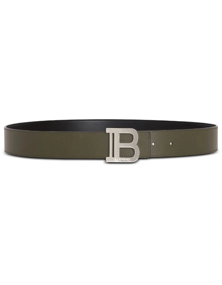 3.5cm Reversible B Belt Khaki/Black