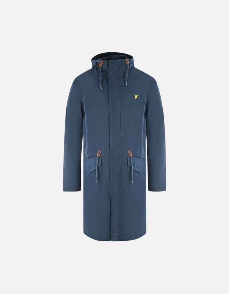 Lyle & Scott Fishtail Parka Navy Blue Jacket