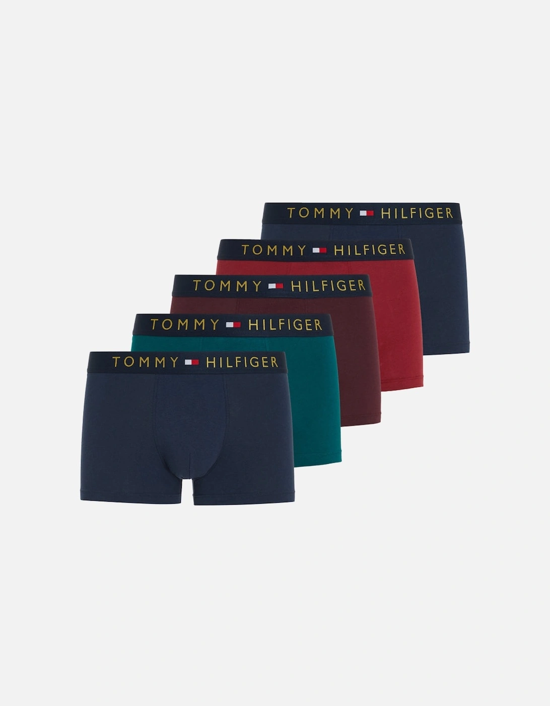 5 Pack Men's Gold WB Trunk, 2 of 1