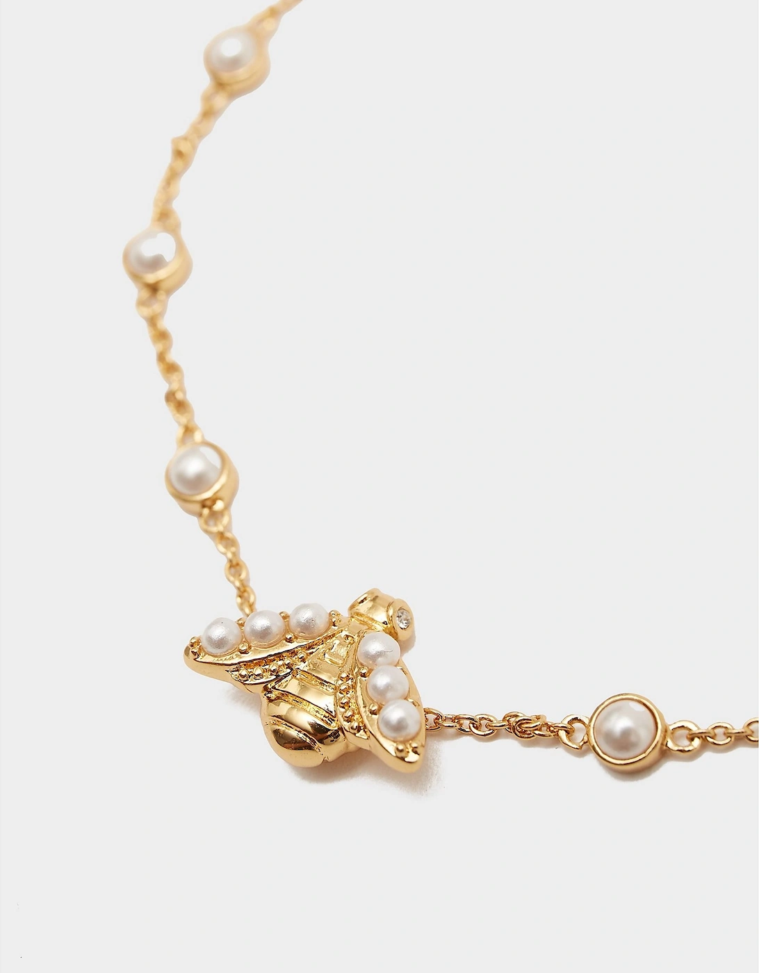 Womens Pearl Bee Bracelet