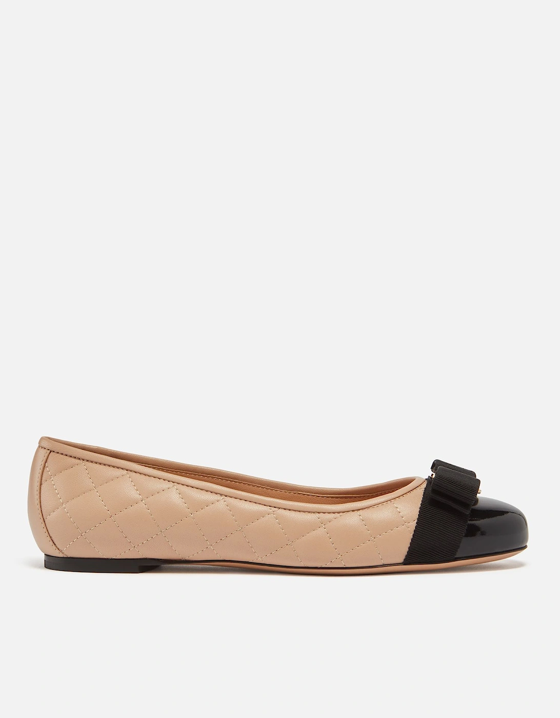 Ferregamo Women's Varina Quilted Leather Ballet Flats - Ferragamo - Home - Ferregamo Women's Varina Quilted Leather Ballet Flats, 3 of 2