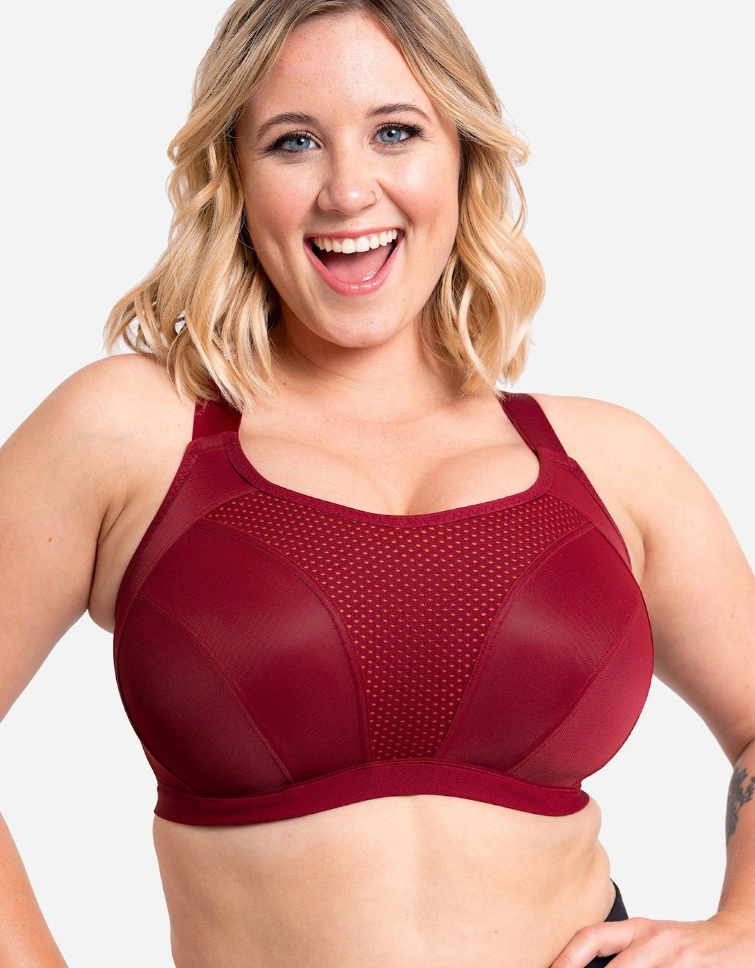Everymove Wired Sports Bra Beet - Red/coral, 2 of 1