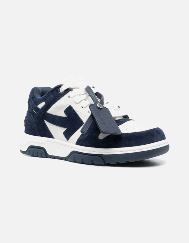 Out of Office Suede Trainers in Navy Blue