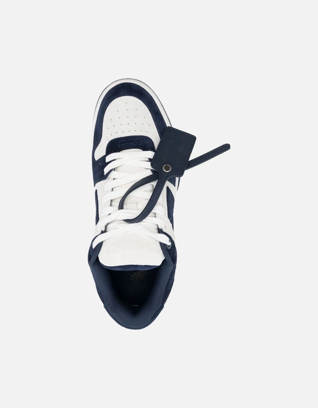 Out of Office Suede Trainers in Navy Blue