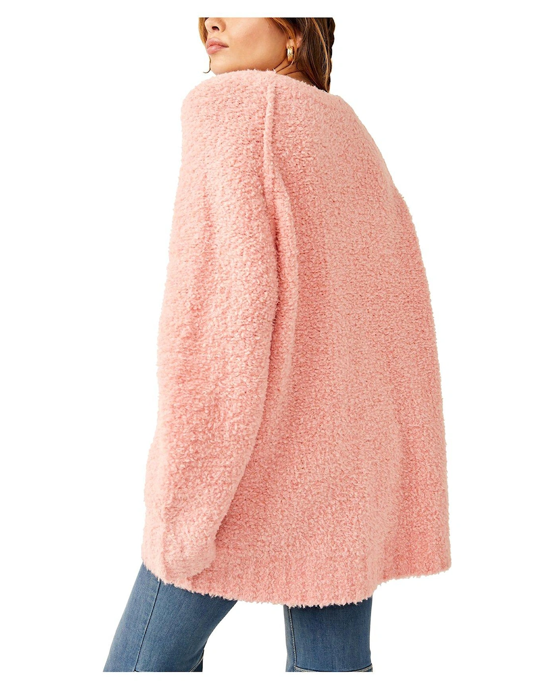 Teddy Sweater Tunic - Pink