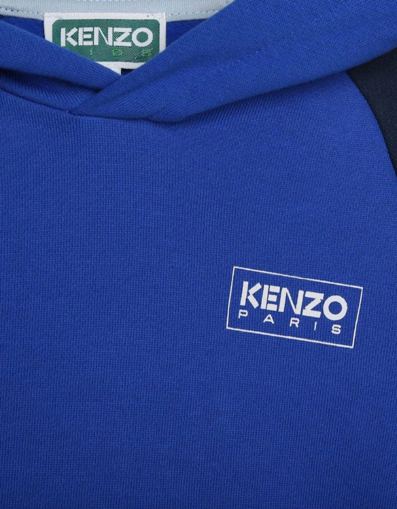 Kids Boys Blue Logo Tracksuit.***SMALL ON SIZE***