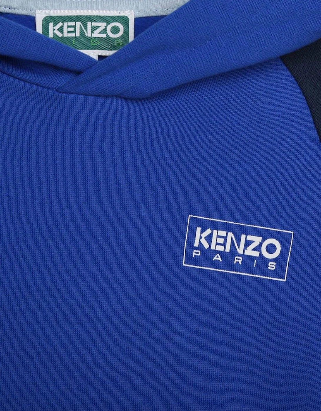 Kids Boys Blue Logo Tracksuit.***SMALL ON SIZE***