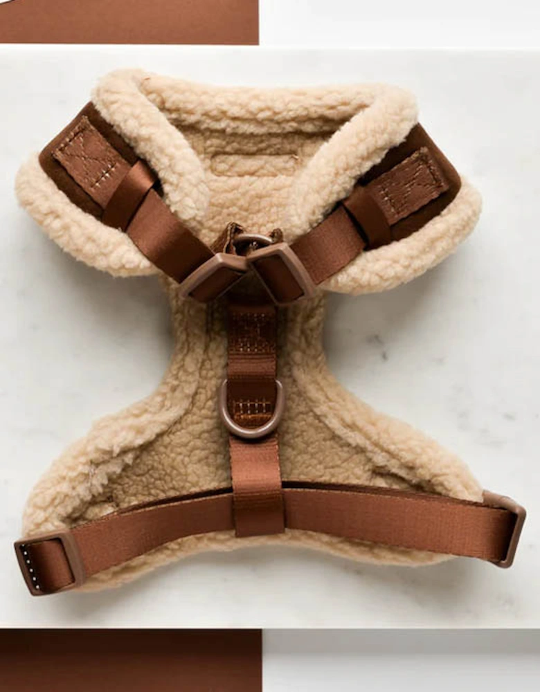 Brown Aviator Adjustable Neck Harness