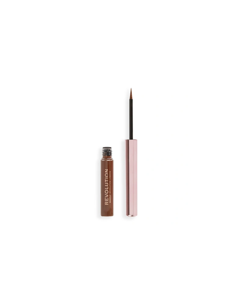 Makeup Super Flick Liquid Eyeliner Brown