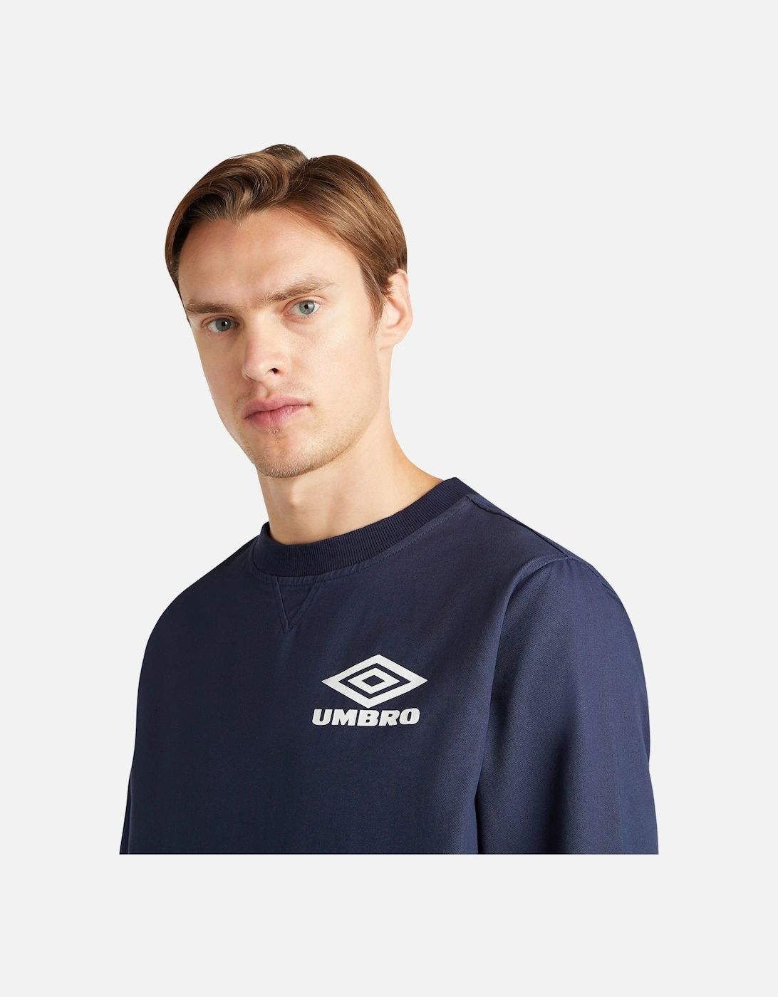 Mens Logo Drill Sweatshirt