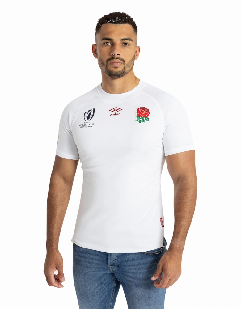 Unisex Adult World Cup 23/24 England Rugby Replica Home Jersey