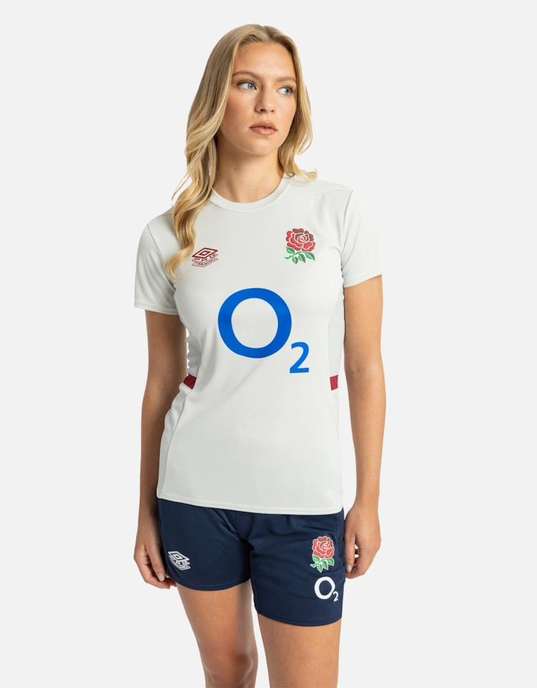 Womens/Ladies 23/24 England Rugby Gym T-Shirt