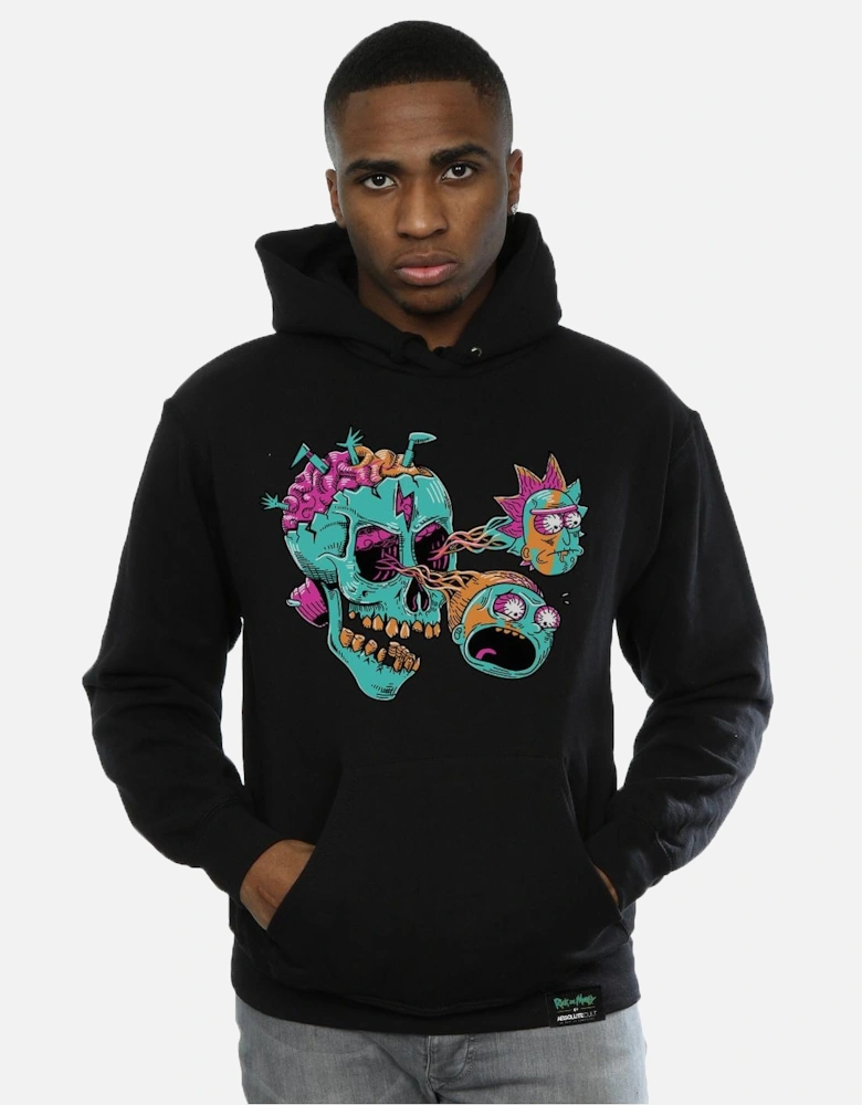 Unisex Adult Eyeball Skull Pullover Hoodie