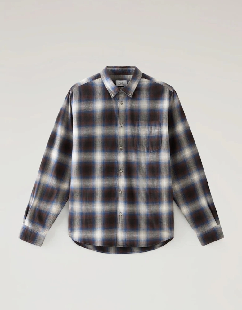 Light Flannel Shirt - Hombre Grey