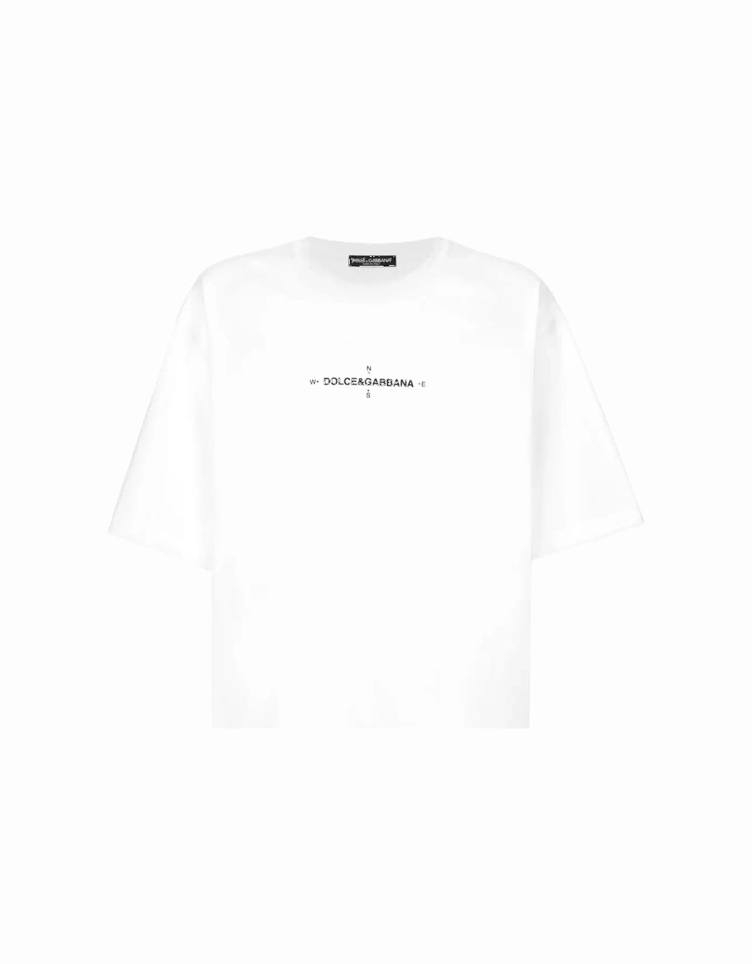 Over Fit Branded T-shirt White, 6 of 5