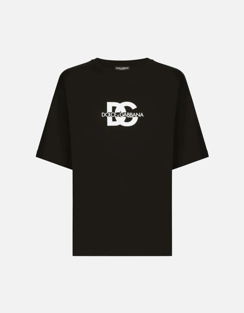 DG Overfit Cotton T-shirt Black