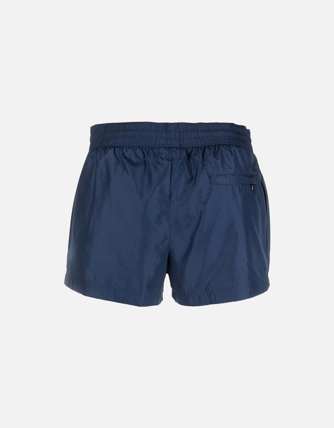 Branded Drawstring Swimshorts Navy