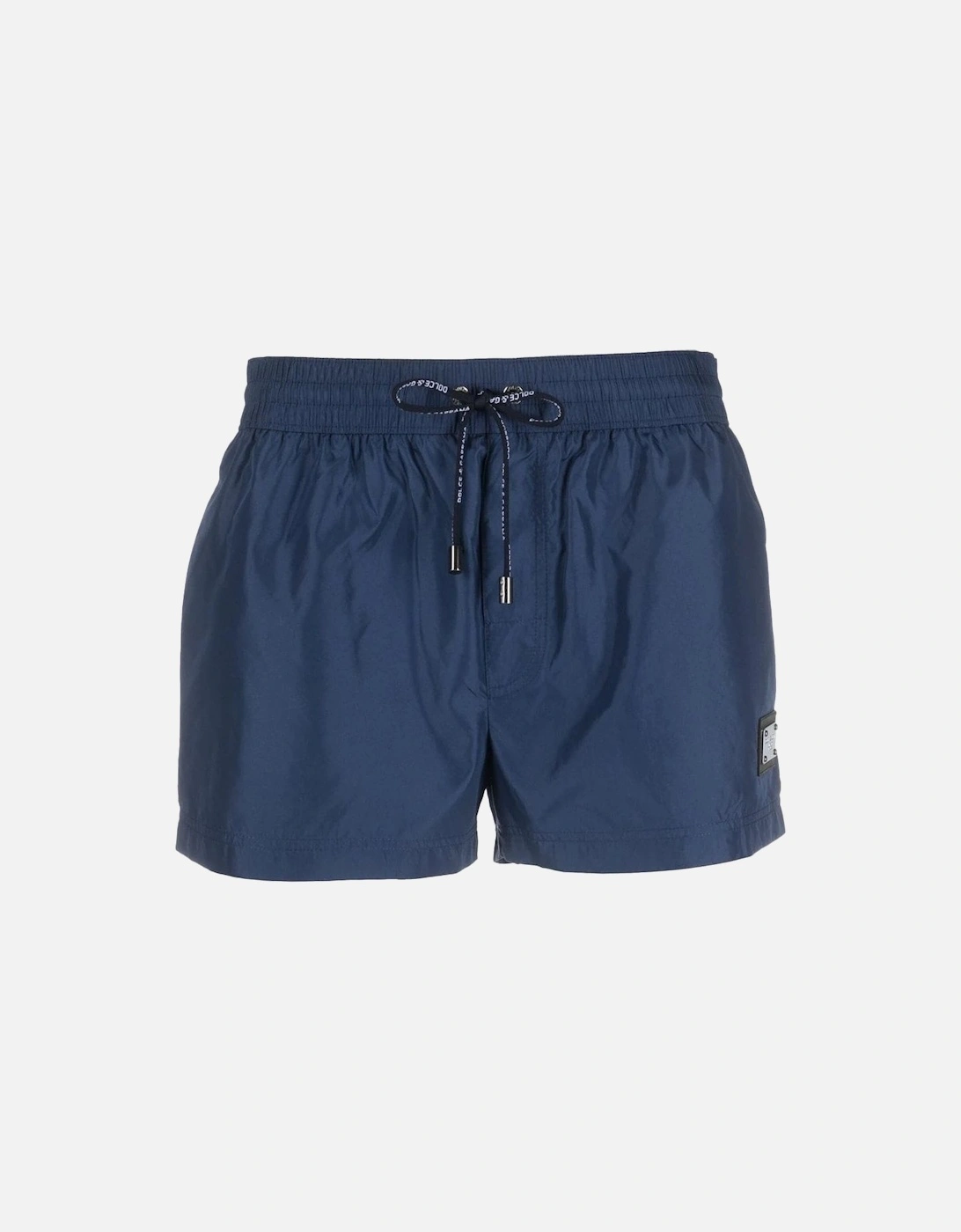 Branded Drawstring Swimshorts Navy, 4 of 3