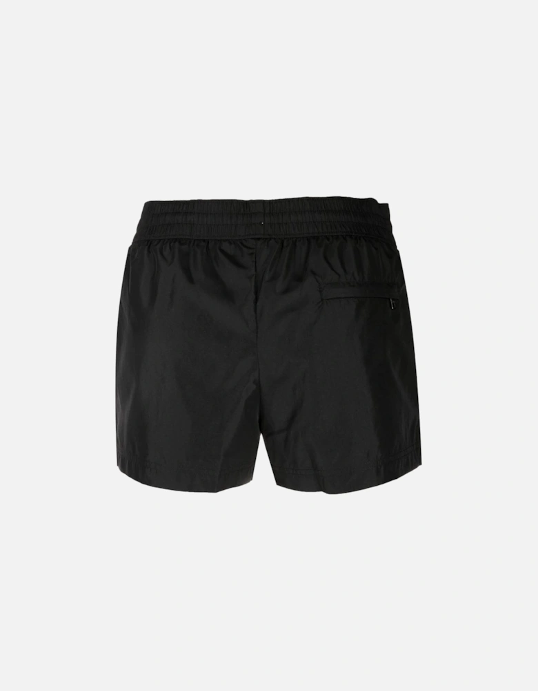 Branded Drawstring Swimshorts Black