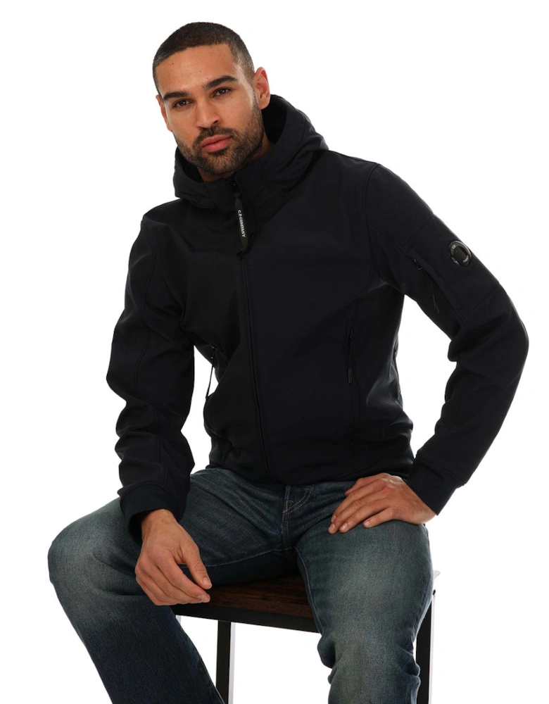 Mens Shell-R Detchable Hooded Jacket